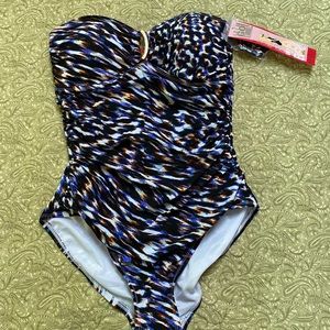 NWT SPANX one piece swim suit